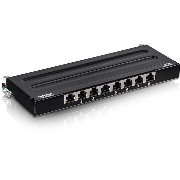 Trendnet Tc-P08C6As Is Ideal For Gigabit And 10G Copper Ethernet Network TC-P08C6AS - main